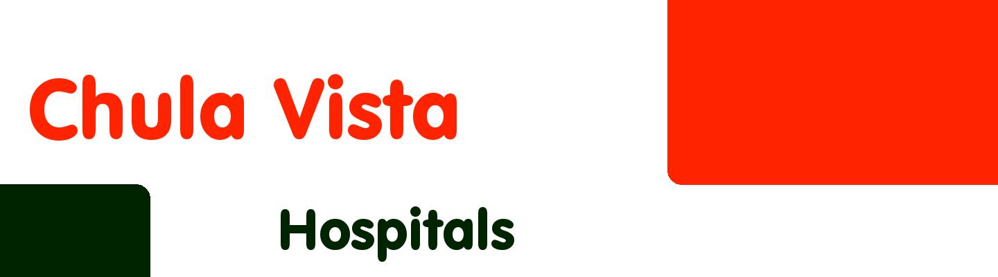 Best hospitals in Chula Vista - Rating & Reviews